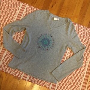 MKM Designs Gray Sweater Zodiac